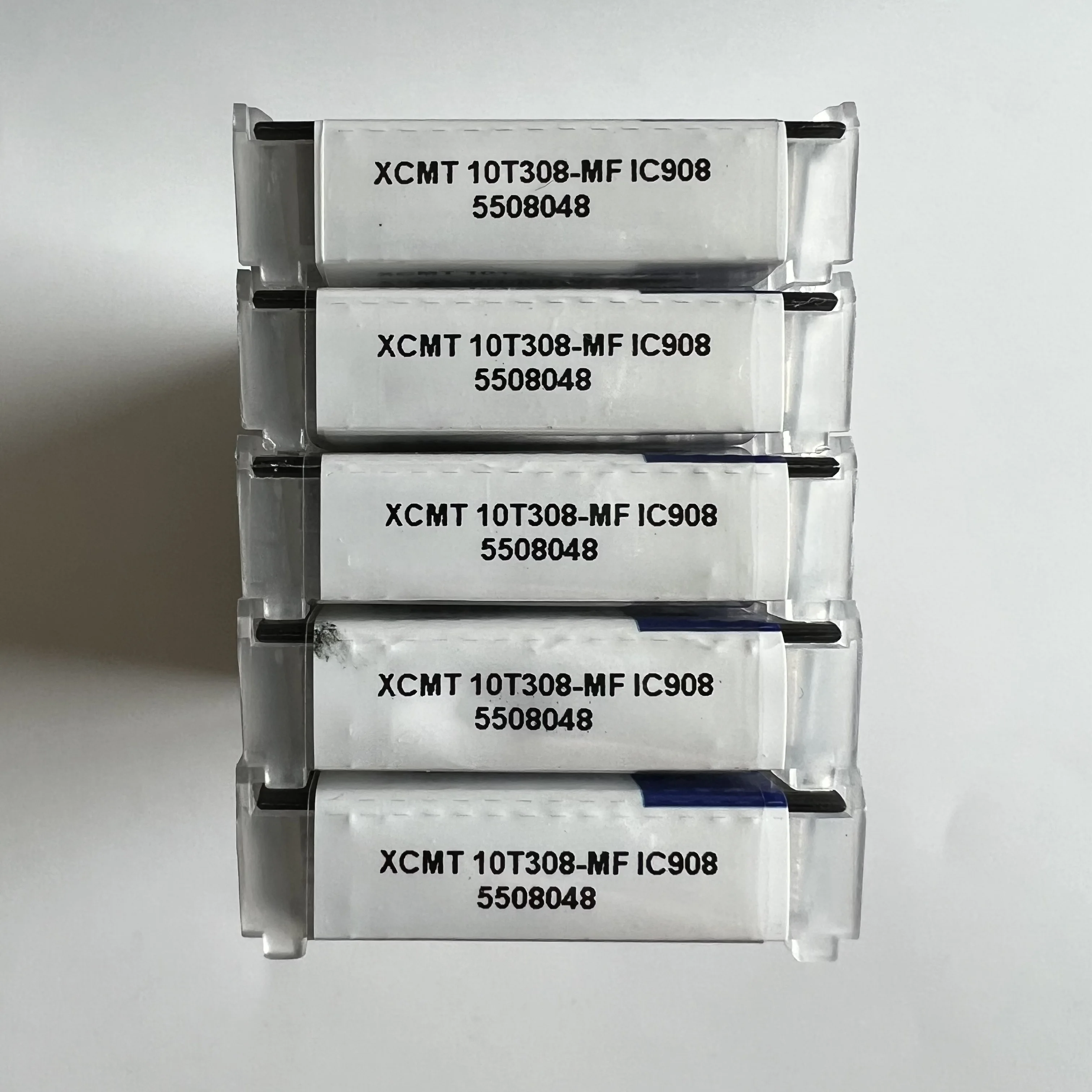 Metal Cutting Tool XCMT10T304-MF IC908/XCMT10T308-MF IC908/XCMT050204-MF IC908/XCMT060204-MF IC908 Precision Finishing Insert