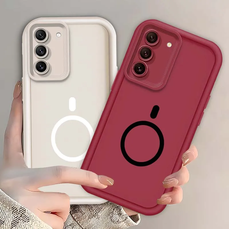 

Round Cool Art Pattern Phone Case For Samsung Galaxy S25 S24 S23 S22 S21 S20 Ultra Plus FE 5G Eye Ladder Soft TPU Cover