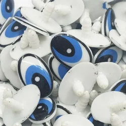 10-50MM Black Plastic Oval Safety Eyes for White Bear Doll Animal Puppet Crafts Children DIY Toys Plush Doll Accessories
