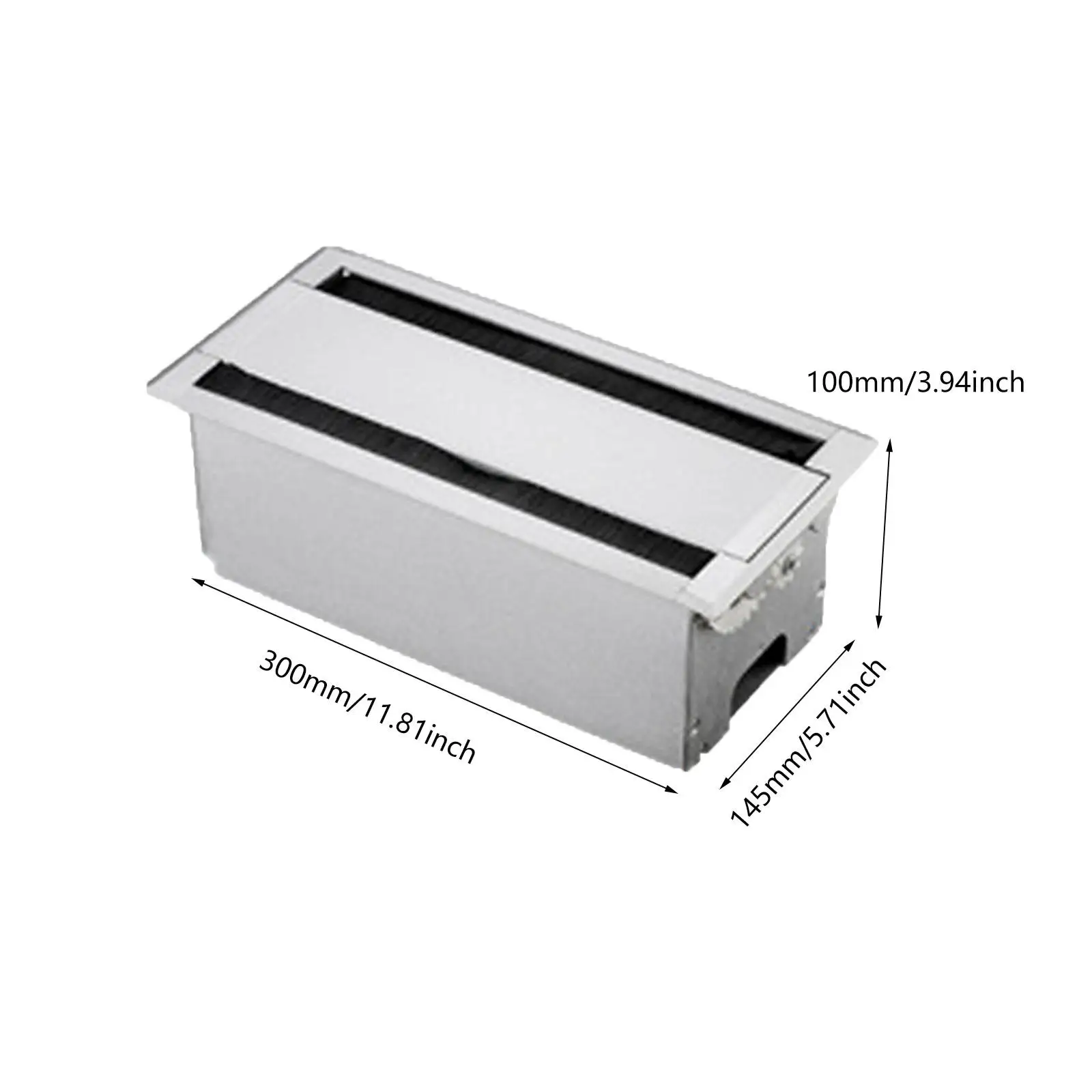 PC Desk Threading Box Threading Hole Desktop Grommet Computer Grommet Port Box Desktop Cord Hole Plug Cover Cable Hole Cover