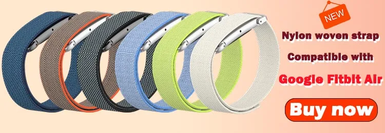 Bizepsband-Armband für Google Fitbit Air, Nylon-Armband/Handgelenksband, Fitness-Tracker-Ersatzband für Google Fitbit Air – Detail 4