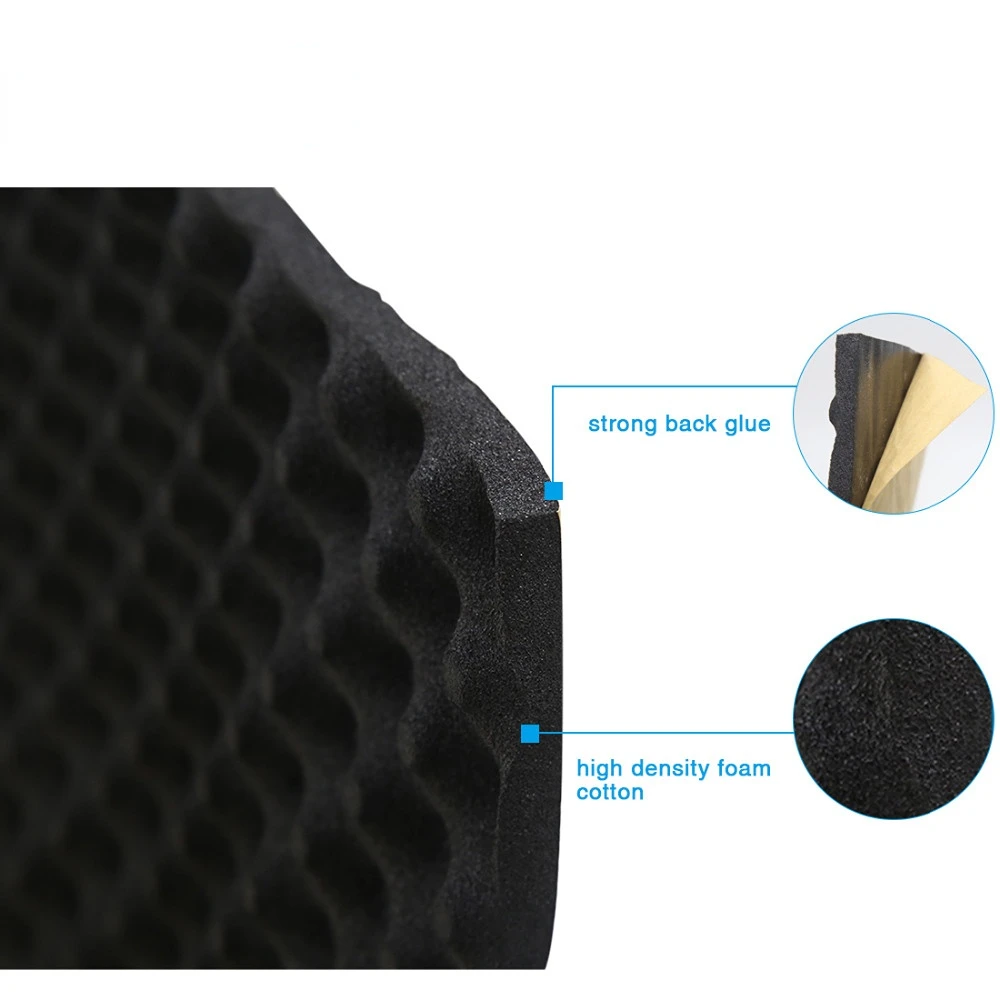 Studio Insulation Car Sound Proofing Deadening Car Truck Anti-Noise Sound Insulation Cotton Heat Closed Cell Soundproofing Foam