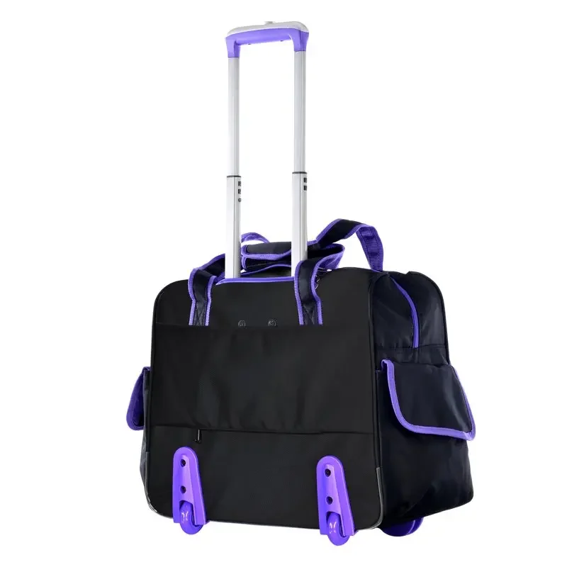 New Travel Trolley Bag Luxurious Fashionable Rolling Overnighter Travel Luggage Carry-on Trolley Bag to Make Travel Easier