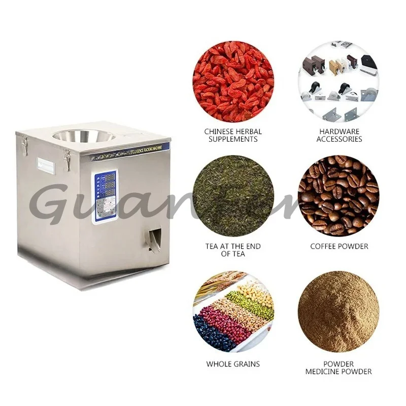 50G spiral distributor automatic quantitative weighing, packaging and filling machine
