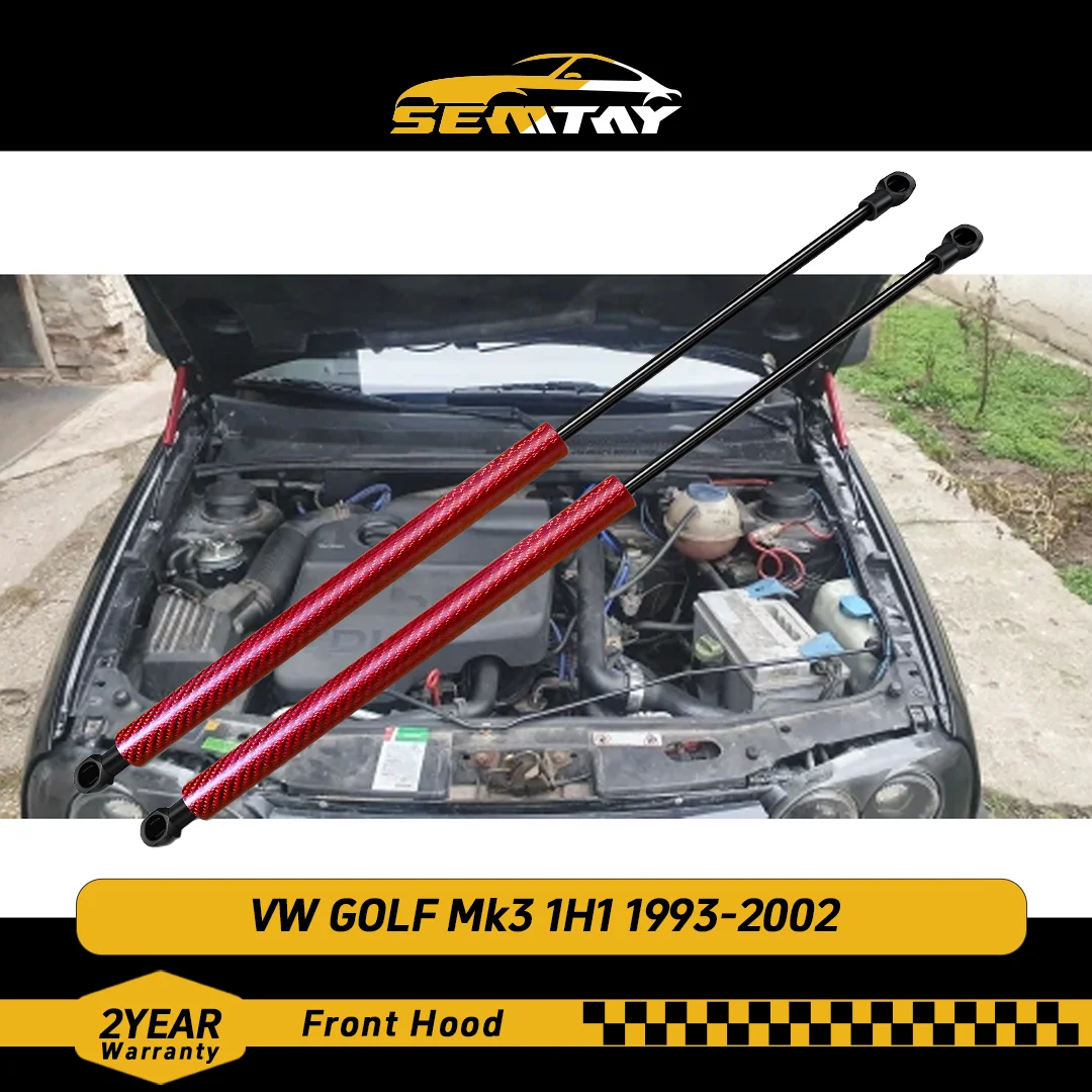 

Стойки капота SEMTAY для GOLF Mk3 1H1 1993-2002, подъемник капота, пружинные амортизаторы, автомобильный аксессуар, автозапчасти