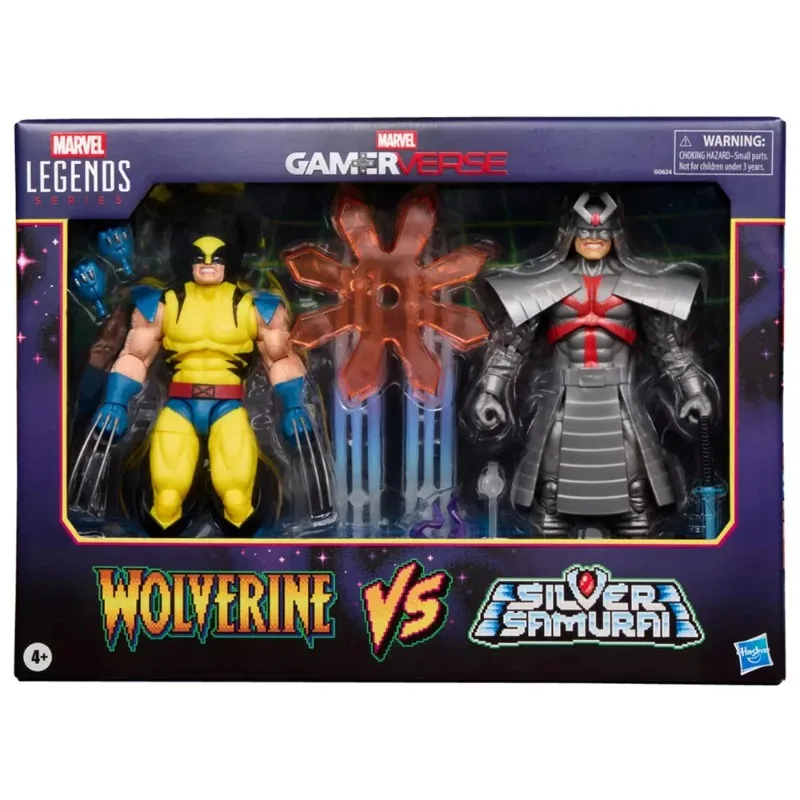 【Disponibile】 Hasbro Marvel Legends Series Wolverine Vs Silver Warrior Doppio set 15 cm Action Figure Model Collection Toys