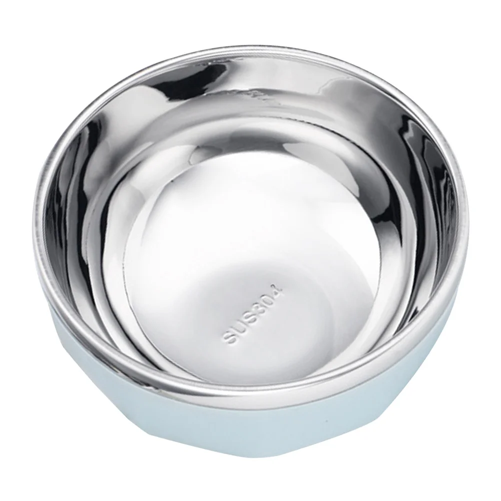 

Stainless Steel Bowl Premium Material Soup Noodle Rice Container Practical Heat-Resistant Kitchen Supply
