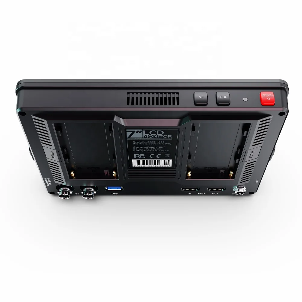 For Lilliput HT7S 3G-SDI/HDMI On-Camera Monitor with 4K 7 Inch LCD Touchscreen for Live Streaming and Studio Use