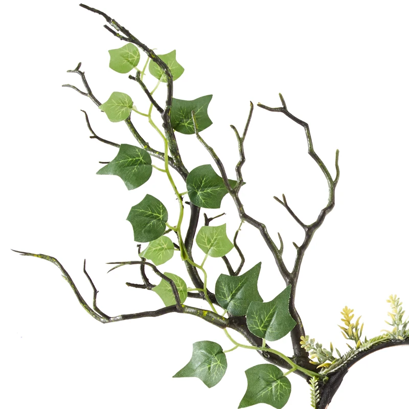 Halloween Kostüme Stirnband Hexe Äste Blätter Party Stirnband Fee Haarband Gothic Zubehör