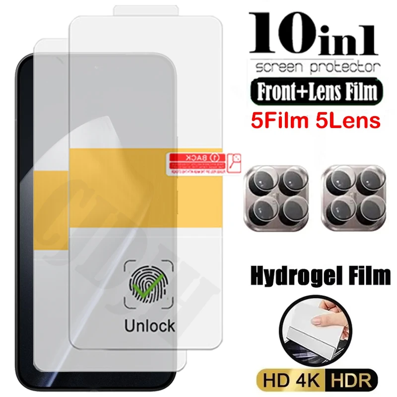 فيلم هيدروجيل آمن لهاتف Xiaomi 15T Pro واقي شاشة لفيلم عدسة الكاميرا Xiaomi 15T #1