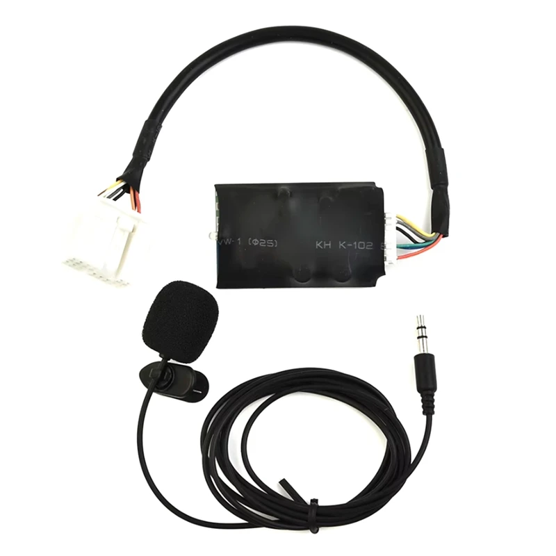

Bluetooth Interface Adapter Music Aux Module For Accord DC 12V Radio Stereo Aux Cable Adaptor-AU47