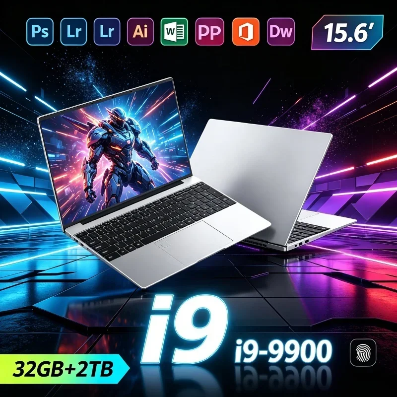 Intel New Arrival 15.6" Ultrabook Intel Core I9-9900 32GB RAM 1TB/2TB SSD Windows 11 Fingerprint Unlock Game Office Laptop Computer - Aliexpress Deal