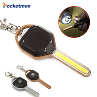 Mini Keychain Flashlight Portable Camping Light Mini Flashlights Emergency Light Pocket-sized Torch Small Keychain Lights