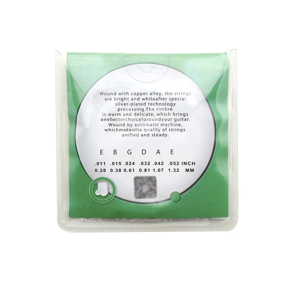 IRIN A206 سلاسل الغيتار الصوتية الغيتار الشعبي سداسية الصلب الأساسية سلسلة العالمي الصوتية الغيتار استبدال الملحقات