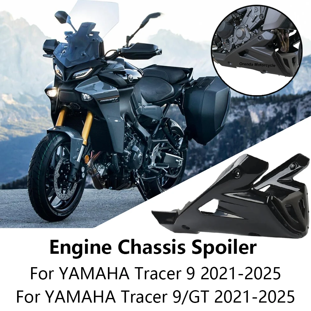 Kit de protection du couvercle de carénage du becquet du châssis du moteur, accessoires de moto pour YAMAHA Tracer 9 9/GT, nouveaux accessoires 2021 – 2025