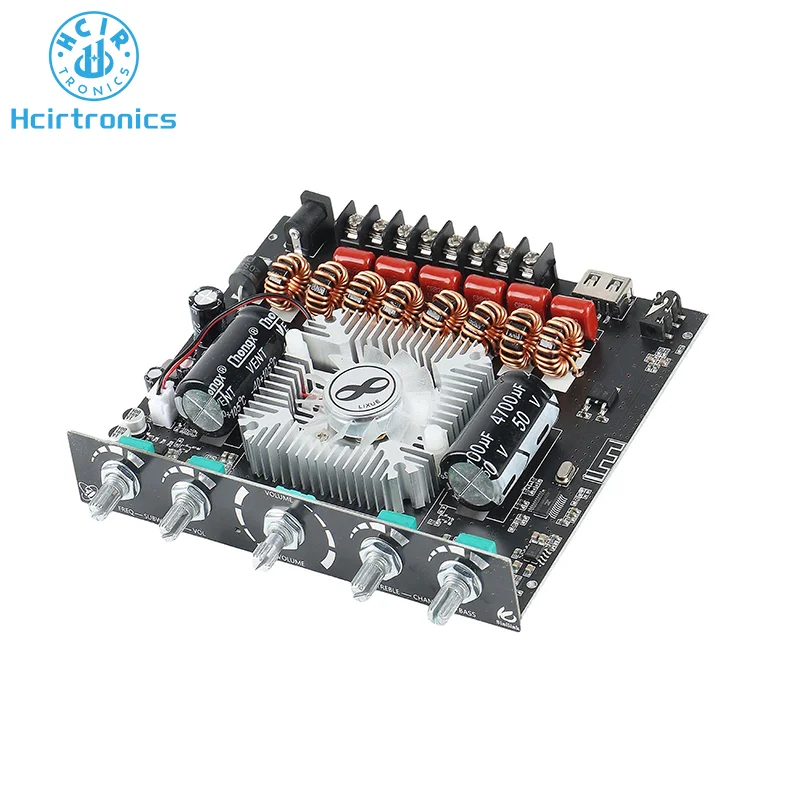 2.1 Channel TPA3251 For Bluetooth Power Amplifier Board Module Subwoofer 220W*2+350W