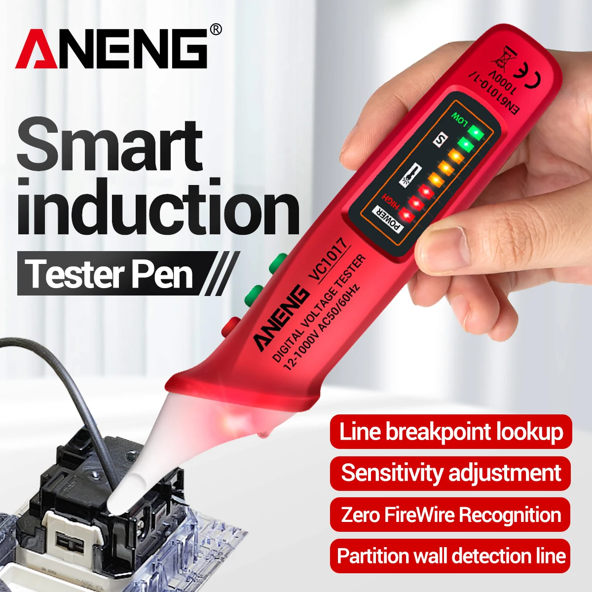 Circuit Test Pencil - ANENG VC1017 Electric Voltage Detector Pen