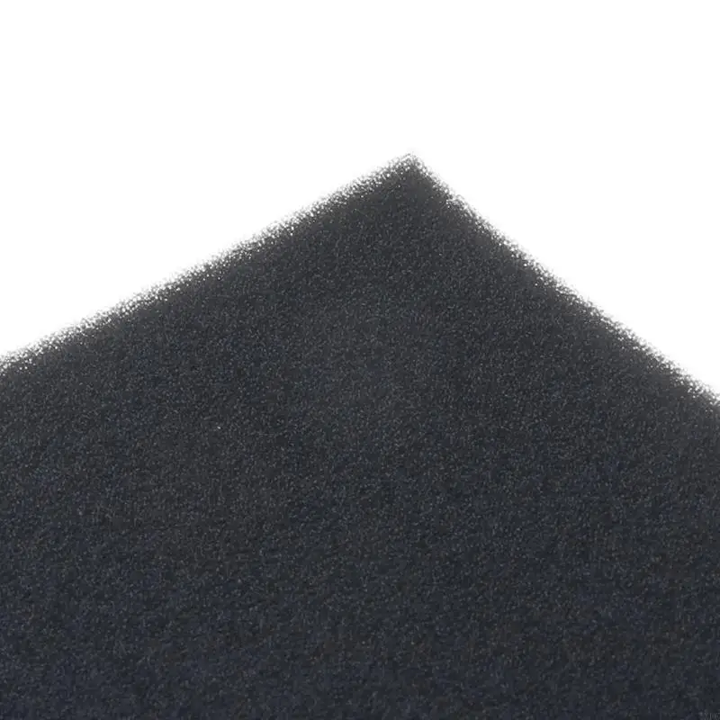 500x400x3/5 مللي متر لتقوم بها بنفسك الكمبيوتر الغبار تصفية شبكة PC حالة مروحة برودة الغبار غطاء الإسفنج 60PPI الأسود