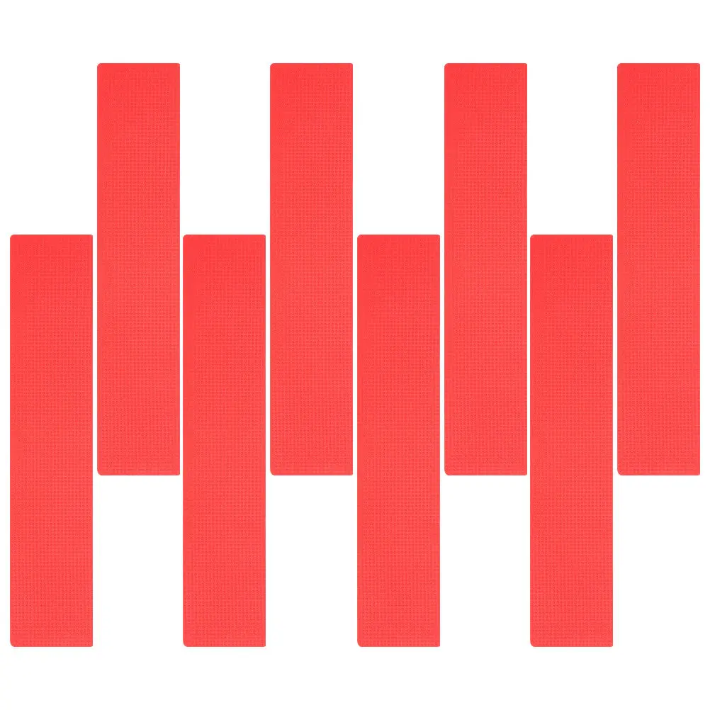 

8Pcs PVC Sports Spot Markers Tear-Resistant Training Mark Pads for Basketball Soccer Football Tennis Court Agility Practice