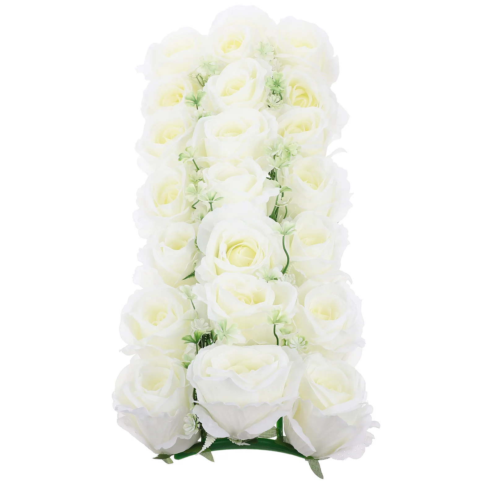 

Artificial Rose Flower Panel Premium Wedding Hanging Decor For Ceiling Chair Window Aisle Party Valentine Home Decoration