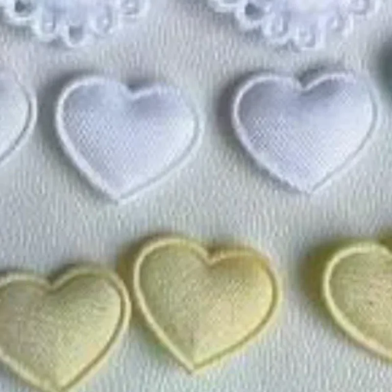 68/110Pcs Lace Handmade Material Kit Lace Plush Bunny Ears Angel Wings Accessories Clothing Accessories Heart And Star Set