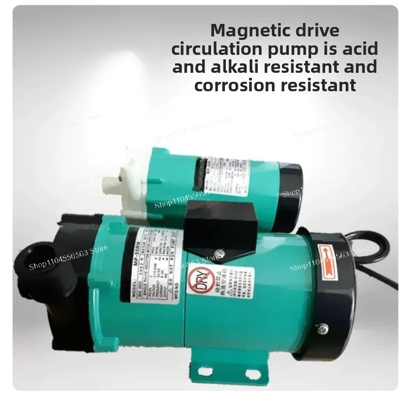 Corrosion‑Resistant Magnetic Drive Pump Acid Alkali Resistant 55R 70R 100RM Electroplating Chemical Transfer Pump