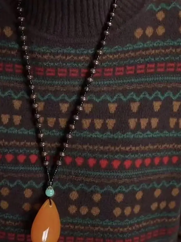 Suéter de malha listrado casual solto ajuste mamãe sle f gola alta versátil senhoras faion inverno quente longo sve top