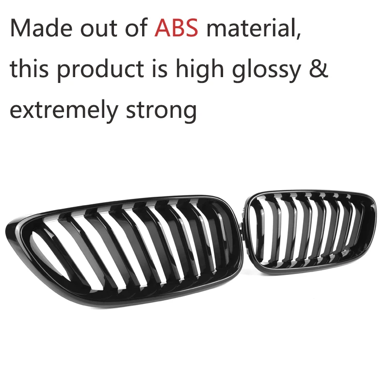 Car Front Bumper Kidney Grille For BMW 2 Series F22 F23 F87 M2 2013-2020 218i 220i 228i 230i M235i M240i xDrive Racing Grills