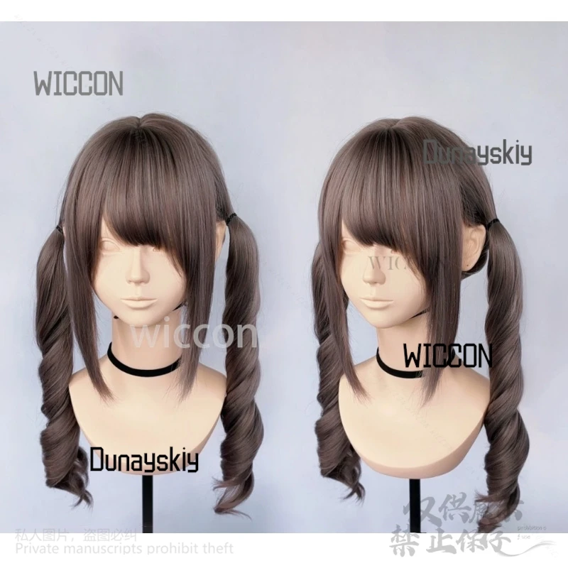 اليابانية جيراي كي الفتيات تأثيري أنيمي Nyashka كوس شعر مستعار اصطناعي لوليتا جميل الحلو Y2K عناقيد حفلة الهالوين كوس JK أغطية الرأس