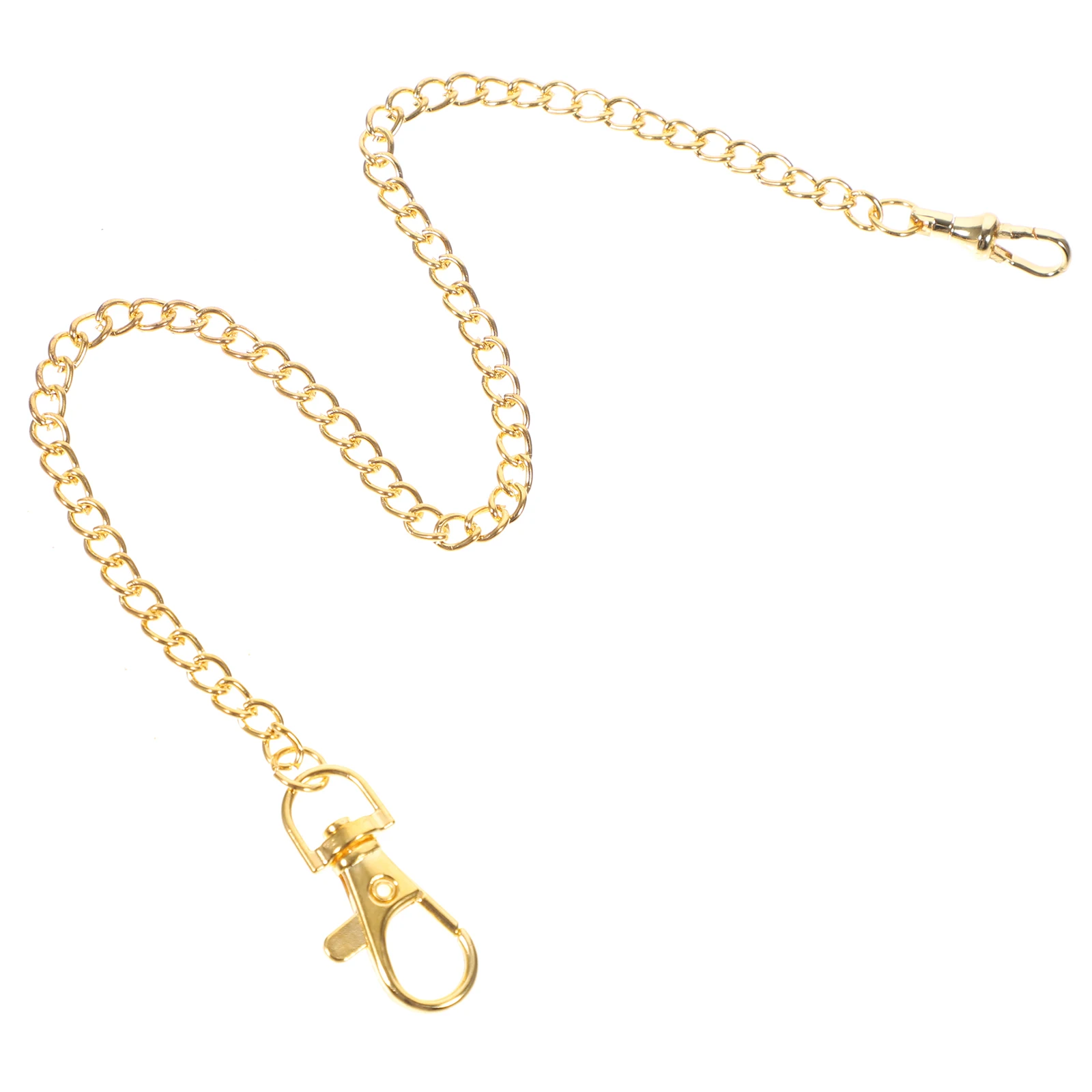 

Pocket Watch Chain Accessories Metal Buckle Decor Jeans Chains for Men Women Clothing Chain Decorations Long Service Life Safe