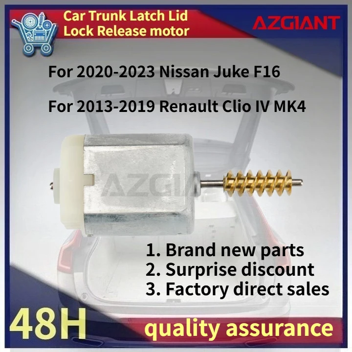For Nissan Juke F16 2020-2023/Renault Clio IV MK4 2013-2019 Car Trunk Latch Lid Lock Release motor Brand new high-quality parts