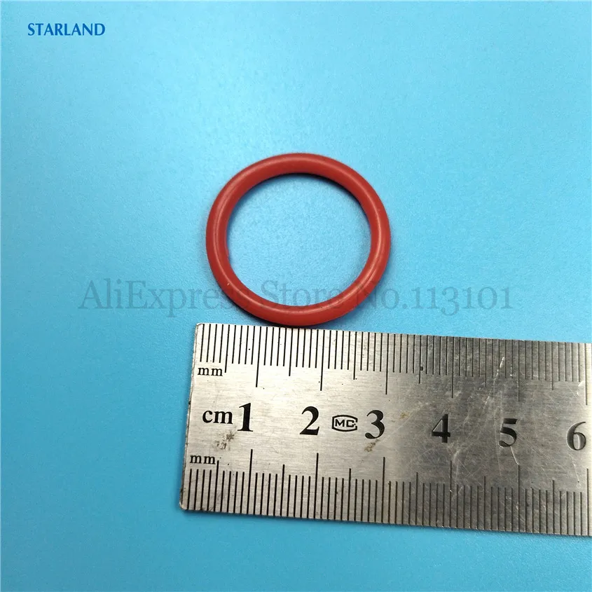 1 조각 작은 O 씰링 링 예비 부품 외경 29mm 밸브로드 용 적색 가스켓 BQL 소프트 아이스크림 기계 액세서리