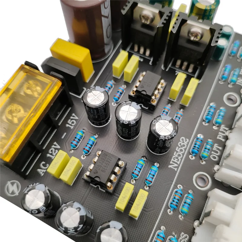 ABSQ-Two Way Lotus อินเทอร์เฟซลําโพงเสียงความถี่ Divider Filter Dual Op Amp NE5532 ลําโพงซับวูฟเฟอร์