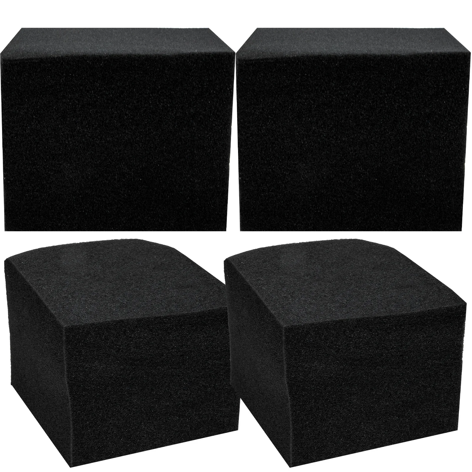 

4Pcs Soundproof Panels Acoustic Sound Absorbing Sponge High Performance Sound Reduction for Studios Home Wall Supplies