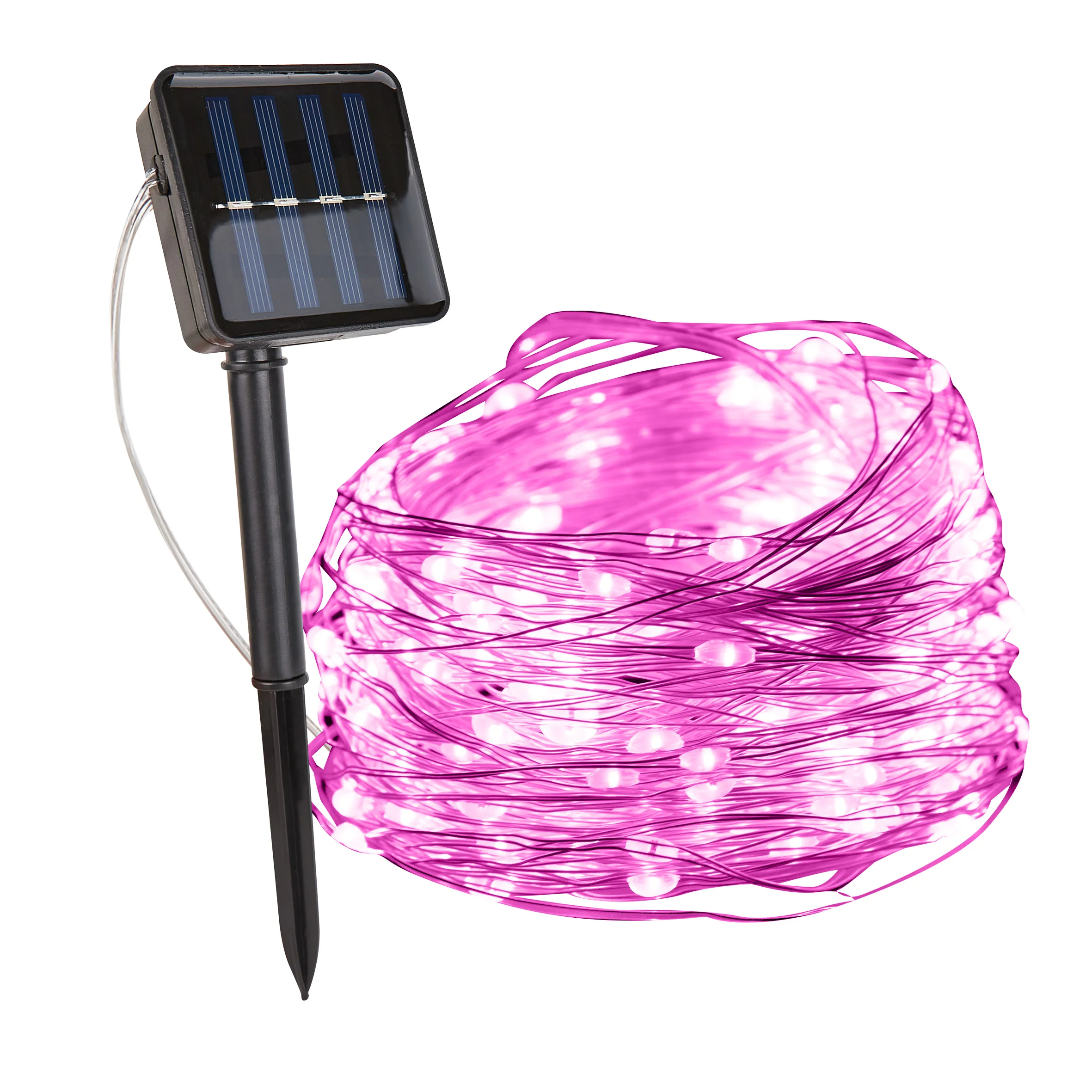 50/100/200/300 LED Solar String lights Wedding Decoration Outdoor fairy Copper Wire Lamp Waterproof for Christmas Garden Garlan