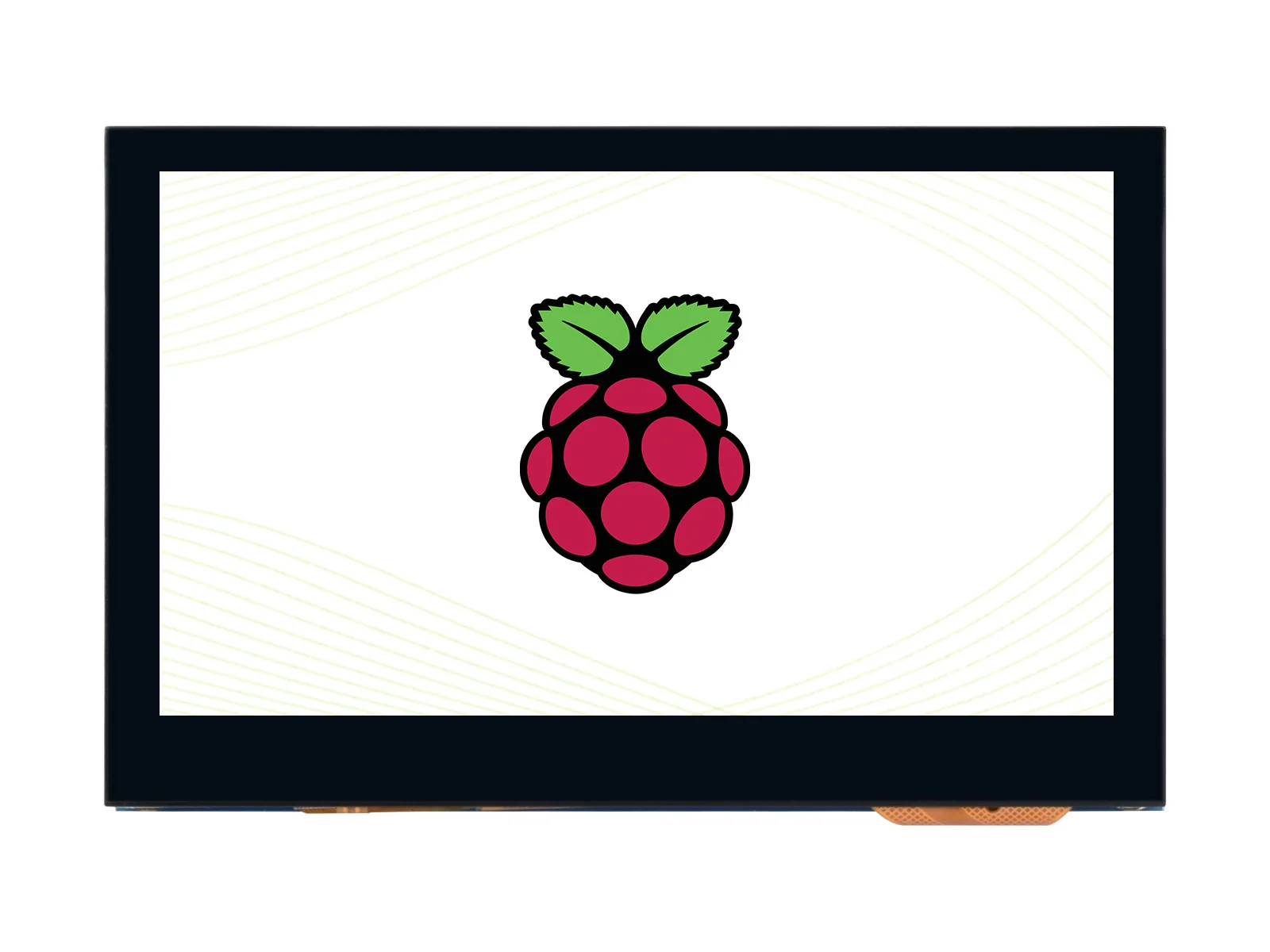 Picture 4: Waveshare 4.3inch QLED Display for Raspberry Pi/VisionFive2/Core3566, DSI Display, Multi-Point Touch