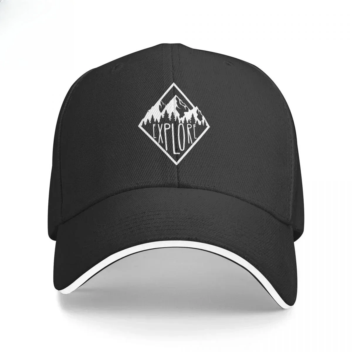 Explore Wanderlust Travel Baseball Hat Unisex Adjustable Baseball Caps Hats for Men and Women