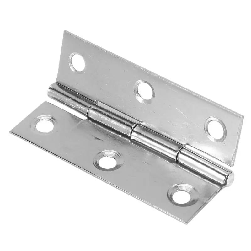 AT19-2.5 Inches Long 6 Mounting Holes Stainless Steel Butt Hinges 60 Pcs (Pack Of 60)