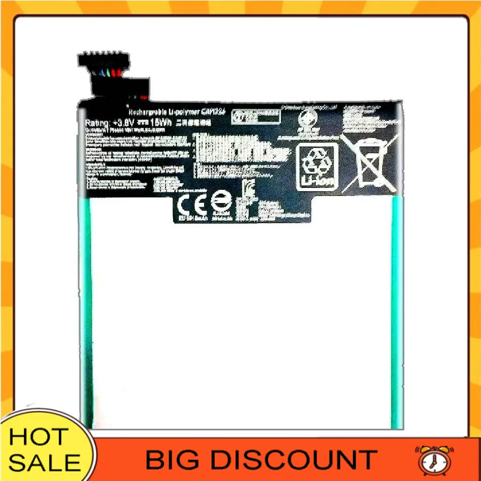 

3910Mah For Asus Memo Pad 7 ME7610C ME7610CX ME176C ME176CX Tablet Battery Good Low-Temperature Performance C11P1326