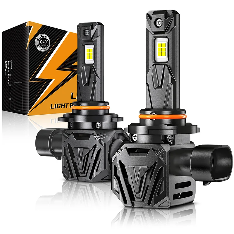 AUXBEAM Ultra-high Brightness 30000LM 120W LED Car Headlight Bulbs H4/HB2/9003/H13/9008/HB1/9004/H10/HB5/9005/HB4/9006/H8/H9/H11