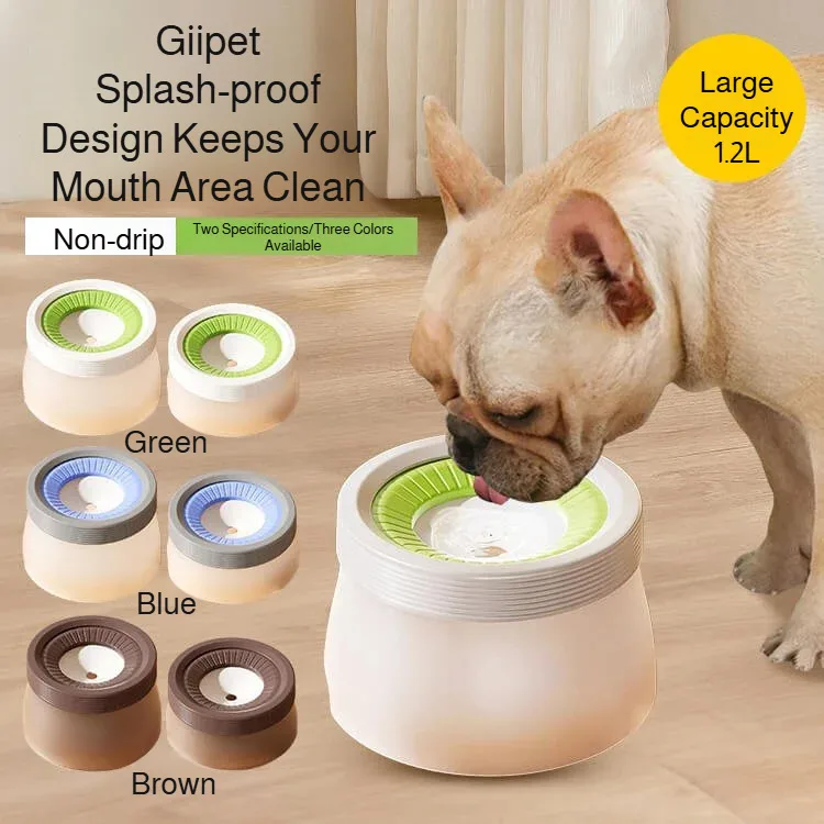 

Dog Selected Suspended Drinking Fountain Neck Guard Water Bowl Floating Non Wet Mouth Water Bowl Pet dog supplies