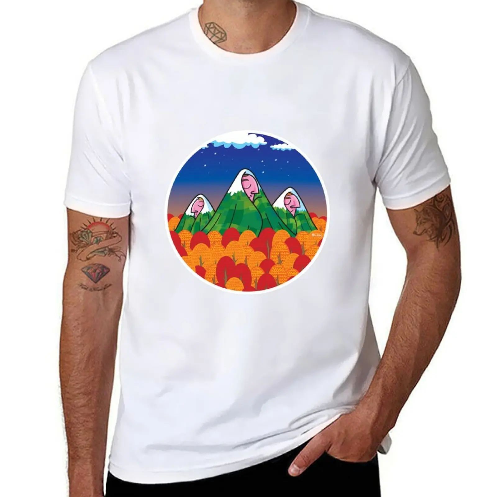 

Sleeping giants T-Shirt man t shirt designer t shirt for man T-Shirt