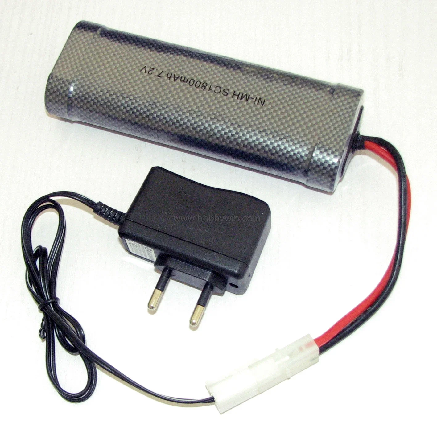 7.2 v 1800 mah NiMH Batteria Ricaricabile con il Caricatore per RC di Potenza Del Veicolo Motorino di Avviamento