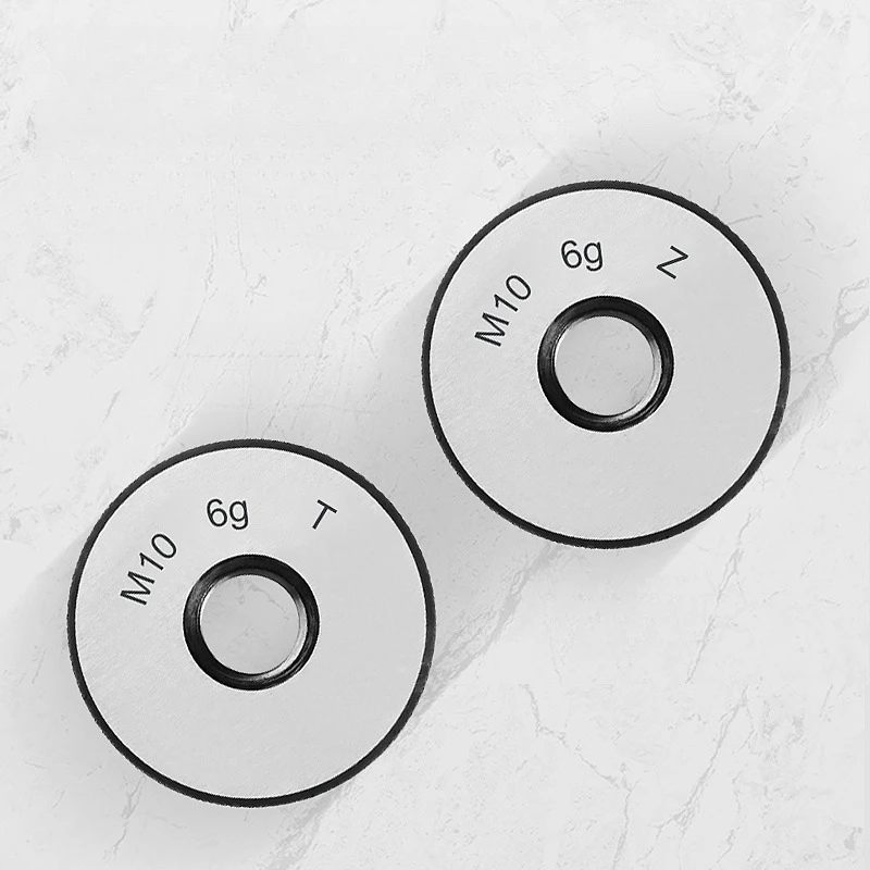 FA 6G Metric External Thread Ring Gage Pitch Diameter Inspection Go/No-Go Plug Gages M12 14 15 16 18 19 20