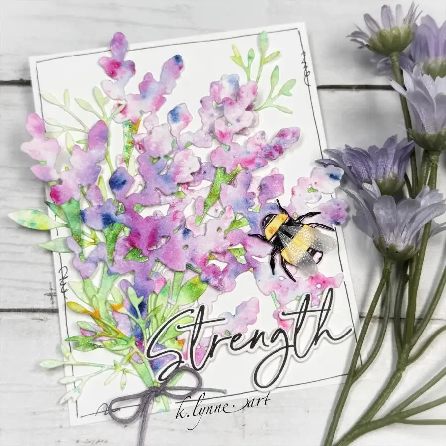 Peaceful Meadow Birch Grove Stencil Collection Metal Cutting Dies Stamps Scrapbook Diary Template DIY Greet Card April 2026 New
