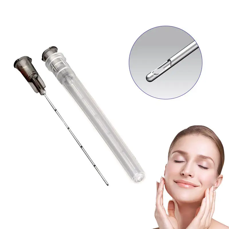 Канюля с тупым кончиком 18G 21G 22G 23G 25G 30G 27g70mm Micro Cannula из нержавеющей стали с тупым наконечником игла