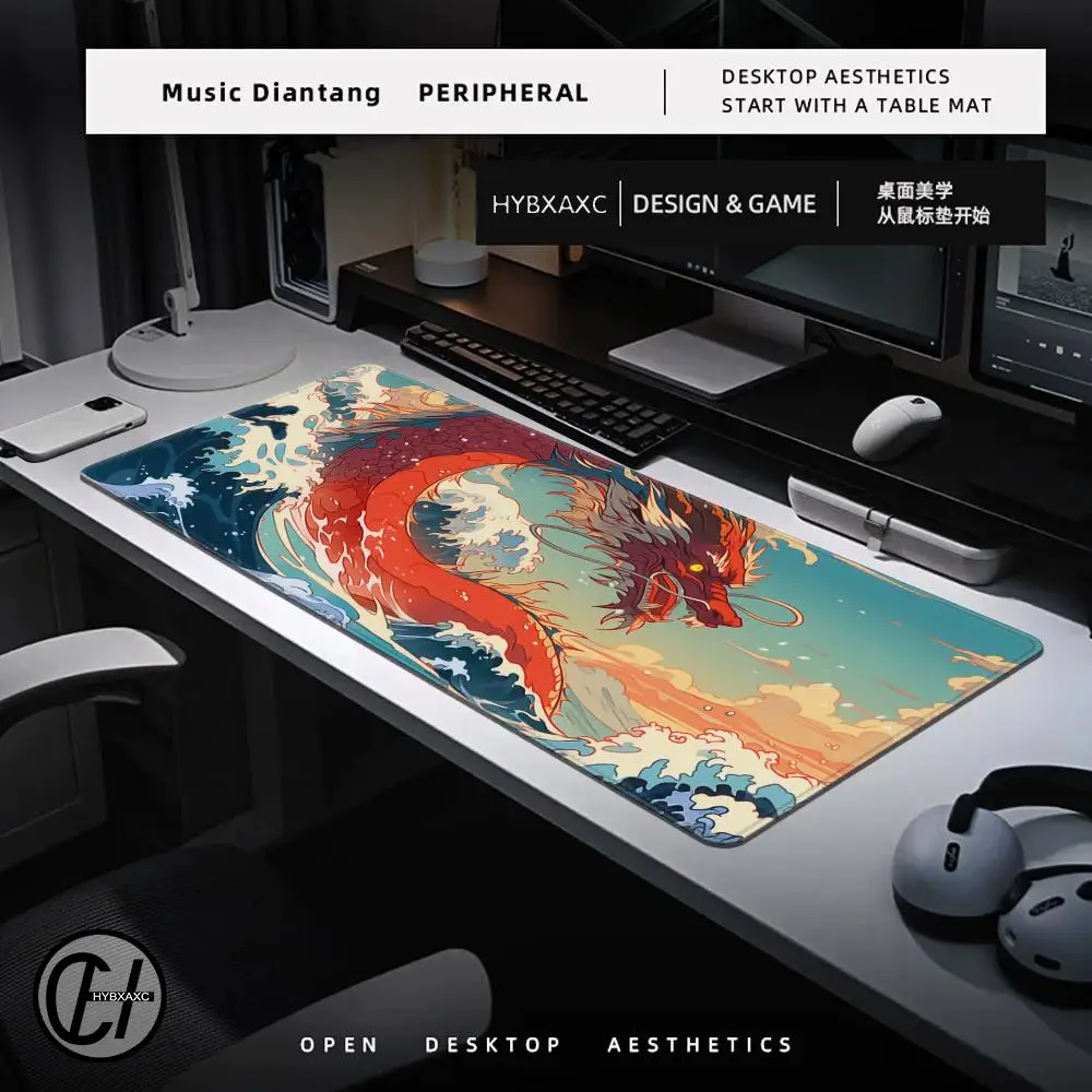 Chinese Dragon Mouse Pad Keyboard Mousepad XXL Large Mouse Mats Game Gaming Accessories Office Computer PC Gamer Laptop Desk Mat