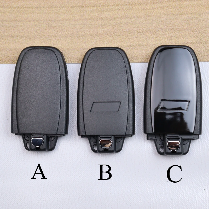 Original-Size Car Key Housing Key Case Shell for Audi A7 A8 Quattro Q5 Q7 S4 S5 S6 S7 S8 TT 8V B8 B9 C7 Q3 A1 A4l A3 A4 A5 A6
