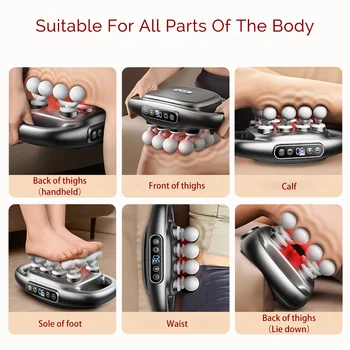 16-Head Fascia Gun High-Frequency Vibration Body Massage Gun Back and Waist Massager Neck Shoulder Massager Muscle masajeador 2