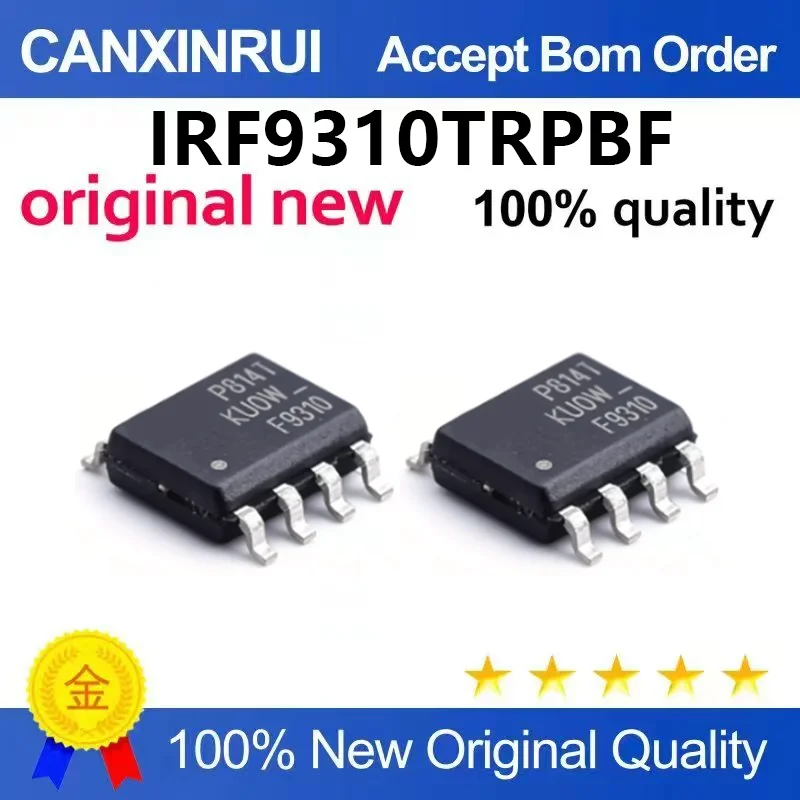 （5pcs-100pcs）Original genuine IRF9310TRPBF IRF9310 SOP-8 30V/20A P-channel Field Effect Transistor